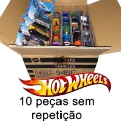 Hot Wheels Com 10 Carrinhos Sortidos Sem Repetidos 2020/21 - comprar online