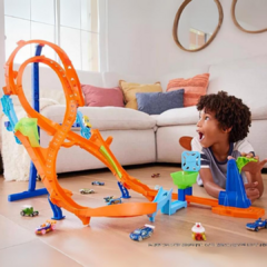 Imagem do Hot Wheels Action Pista Circuito Vertical Em 8 Mattel Hmb15