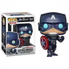 Boneco Funko Pop! Marvel Avengers Game -captain America #627