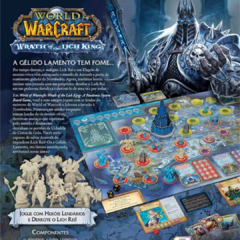 Jogo Boardgame - World Of Warcraft - Wrath Of The Lich King - loja online