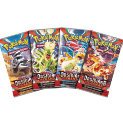 Booster Pokémon Obsidiana Em Chamas Lacrada Com 36 Pacotes - loja online