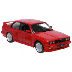 Carrinho Miniatura Bmw 1988 Series M3 E30 Escala 1/24 Burago - loja online