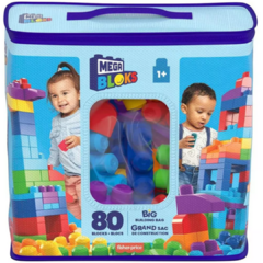 Mega Bloks Jogo De Construção 80 Blocos Dch63 Fisher Price