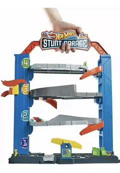 Pista Hot Wheels City Stunt Garage Mattel - Gnl70