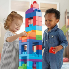 Mega Bloks Jogo De Construção 80 Blocos Dch63 Fisher Price - comprar online