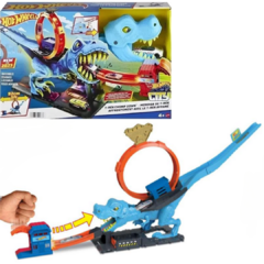 Pista Hot Wheels Looping Monster Truks - Mattel - Pistas