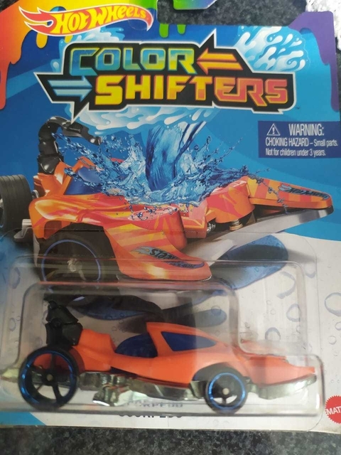 Hot Wheels Veículos Color-Shifters 1:64 Escala - Muda Cor com Água