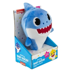 Pelúcia Baby Shark 18 Cm Com Som - Original Pinkfong - Sunny