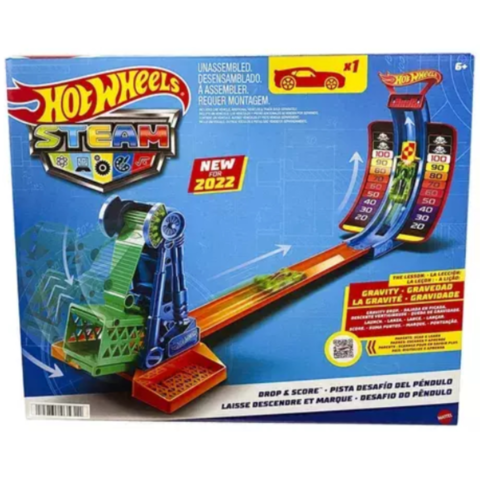Hot Wheels Pista Fuga De Salto Do Tubarão Mattel - HDP06 - Ri Happy