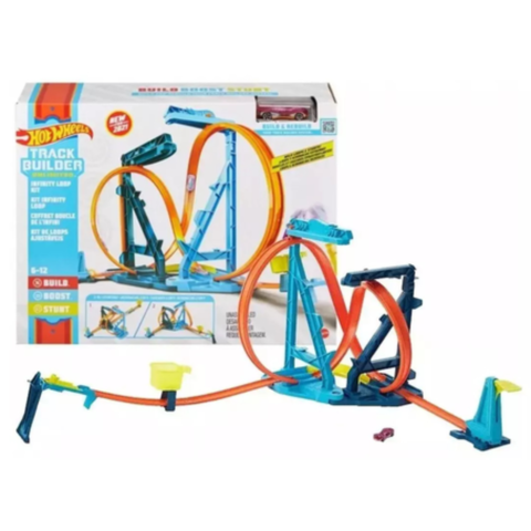 Hot Wheels Pista e Acessorio Track Builder Kits Expansao Unidade Glc87 -  Mattel - Atacado Contini