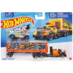 Carreta + Carro Hot Wheels Super Rigs - Escolha O Modelo