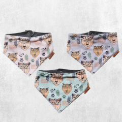 Baberos bandana reversibles - pack x 3 - Modelo NAHUEL