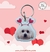 Placa de identificación para mascota SAN VALENTÍN | icniuh - comprar en línea