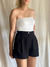 Shorts Alfaiataria de Linho Nicole - Shop S | S