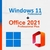 Licença Windows 11 Pro + Office 2021 Pro 32/64 Bits