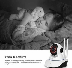 Cámara de Seguridad Robótica IP Wifi 3 Antenas Robot 355° HD - GresTechnology - Tecnología para el hogar!