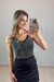 Cropped Feminino Renda Brilho