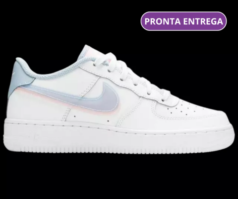 Nike air force 1 neon best sale swoosh