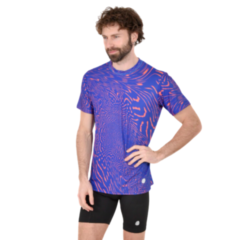 Remera Deportiva Hombre Manga Corta Running Folau