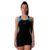 Malla Natacion Mujer Con Short Cloro Friendly® Buen nado 389A - Saavedra Fitness