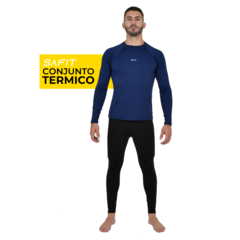 Conjunto Termico Safit Remera + Calza 440/749 - Saavedra Fitness