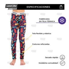 Conjunto Térmico Pijama Niños Nopal® - tienda online