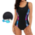 Combo Malla Natacion Safit 6175 + Gorro Proyec + Antiparra Hydro - comprar online