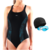 Combo Malla Natacion Safit 6175 + Antiparra + Gorro Tela - Saavedra Fitness