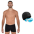 Combo Short Natacion Safit 7102 + Antiparra + Gorro Tela