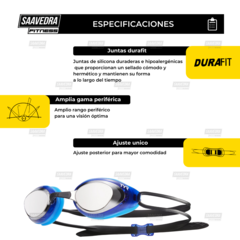 Imagen de Antiparras Tyr® Natación Blackhawk Racing Mirrored