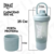 Vaso Shaker Mezclador Proteinas 500ml - Saavedra Fitness