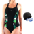 Combo Malla Natacion Safit 6175 + Antiparra + Gorro Tela