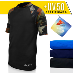 Remera Safit Hombre Protección Filtro Uv50 3150 / 420 - Saavedra Fitness