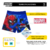 Malla Short UV Niño Spiderman, Disney, Paw Patrol - Saavedra Fitness