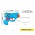 Pistola Lanza Agua X-shot Blaster Nano - Saavedra Fitness