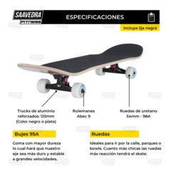 Skateboard Completo Guatambu LAB - Saavedra Fitness