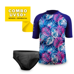 Combo Remera UV Niños Safit + Bombacha - tienda online