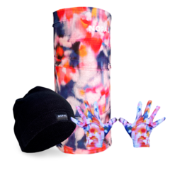 Imagen de Cuello térmico + Gorro micropolar + Guantes primera piel Adulto