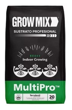 Sustrato Grow Mix Multipro Indoor x 20 litros