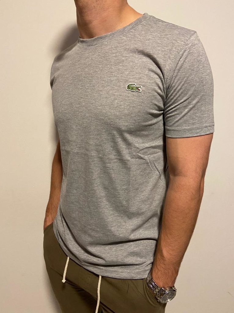 Remeras lacoste lisas sale