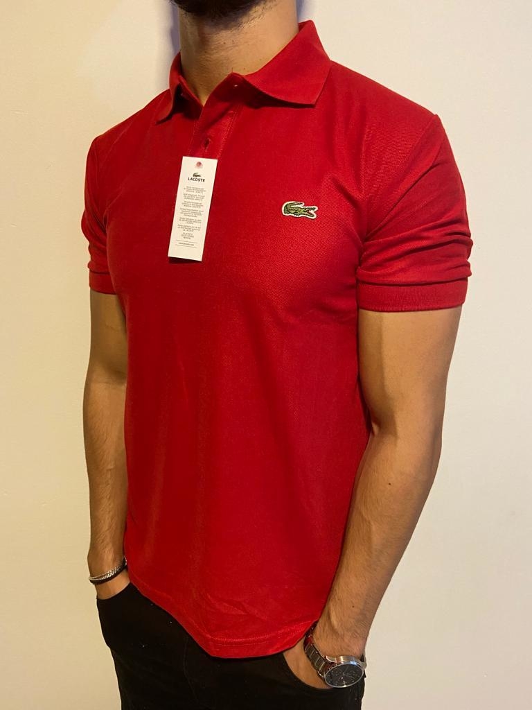 Chomba lacoste roja deals