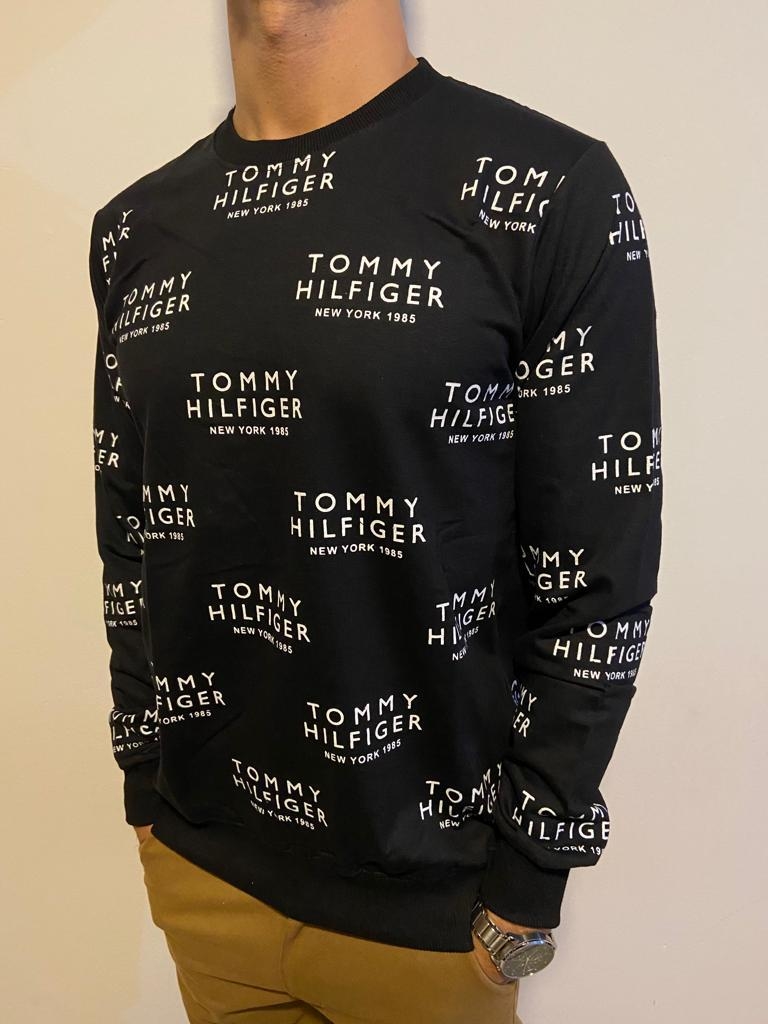 Hoodie friza TOMMY HILFIGER gris melange
