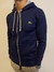 Campera friza LACOSTE azul marino