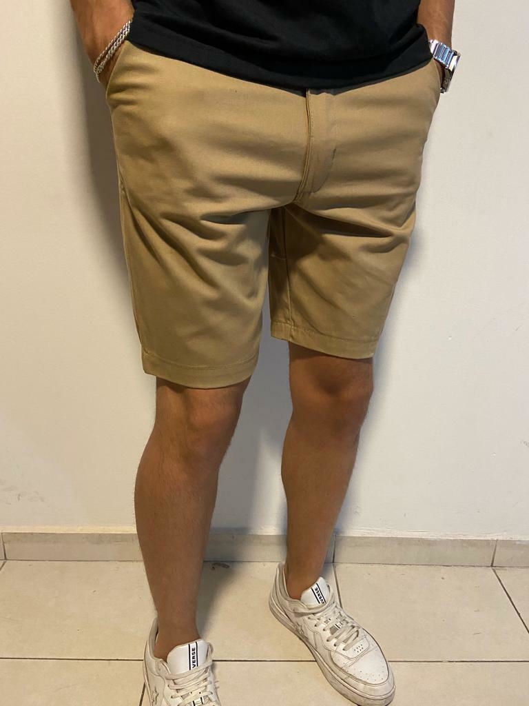 Bermudas marrones store