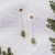 Brinco Piptadenia & Turmalina Verde (folheado) na internet