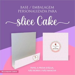 Embalagem para Slice Cake Fatia de Bolo Personalizado - 100 unidades - comprar online