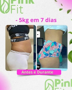 Premium e cha Pink fit 20 dias tratamento - camila capsulas naturais