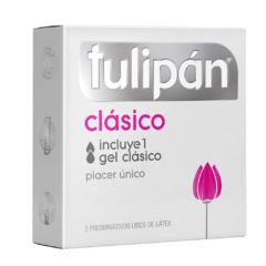 Preservativo Tulipán Clásico x 3 un. - comprar online