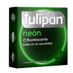 Preservativo Tulipán Neón x 3 un. - comprar online