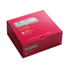 Preservativo Tulipán Frutilla x 12 cajas x 3 un.